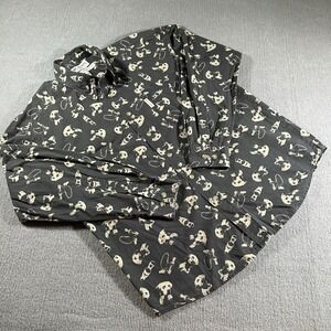 VTG Columbia‎ River Lodge Button Up Shirt Mens Medium Lab Dogs Hunting